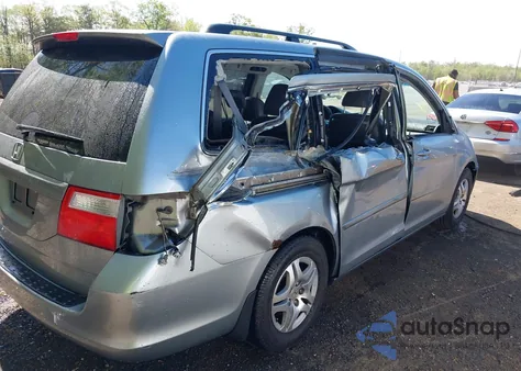 2007 Honda Odyssey Ex-L из США, поврежденный, VIN 5FNRL38757B133981